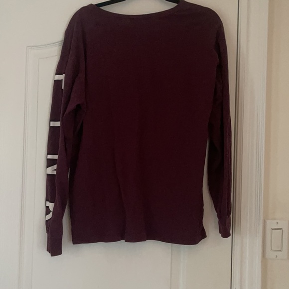 VICTORIA SECRET PINK LONG SLEEVE TOP - Picture 2 of 3